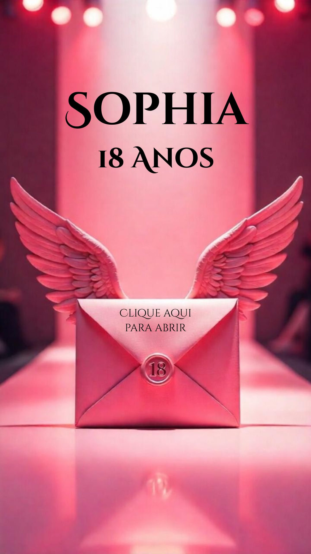 Capa do convite